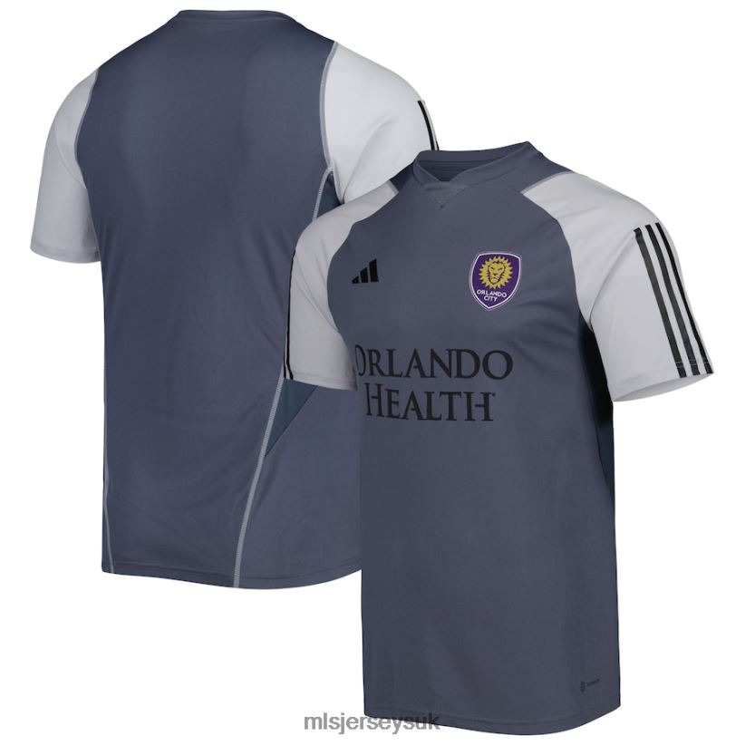 Orlando City SC Adidas Gray 2023 On-Field Training Jersey Men MLS Jerseys Jersey X60B2D256