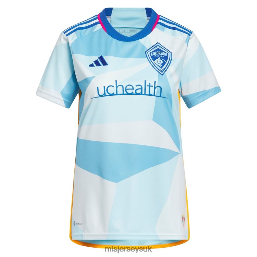 Colorado Rapids Jonathan Lewis Adidas Light Blue 2023 New Day Kit Replica Jersey Women MLS Jerseys Jersey X60B2D1183