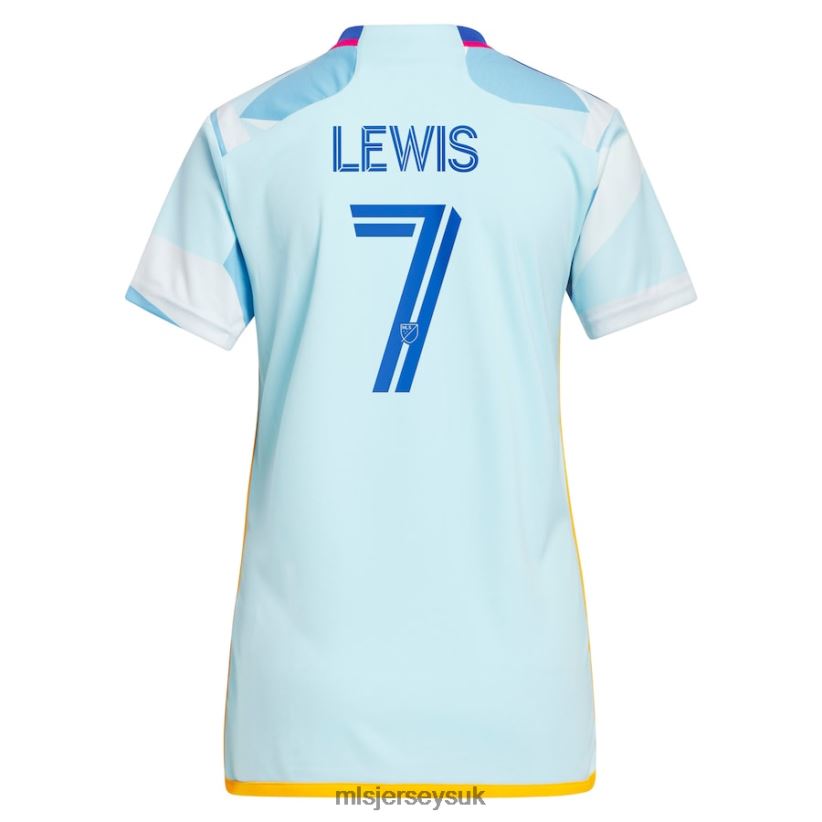 Colorado Rapids Jonathan Lewis Adidas Light Blue 2023 New Day Kit Replica Jersey Women MLS Jerseys Jersey X60B2D1183